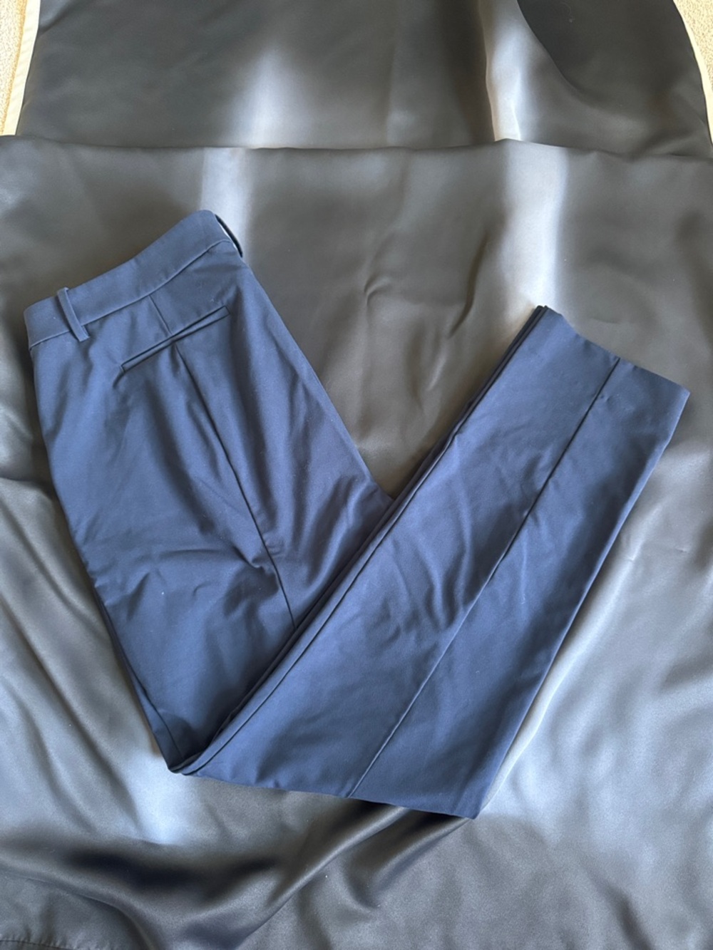 J. Crew Straight-Leg Pants in Navy Blue - Tall